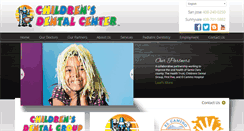 Desktop Screenshot of childrens-dental-center.com